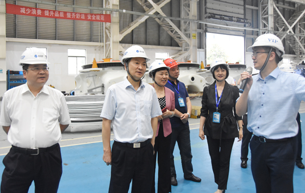 杭州市委常委、常务副市长戴建平一行调研九游会股份