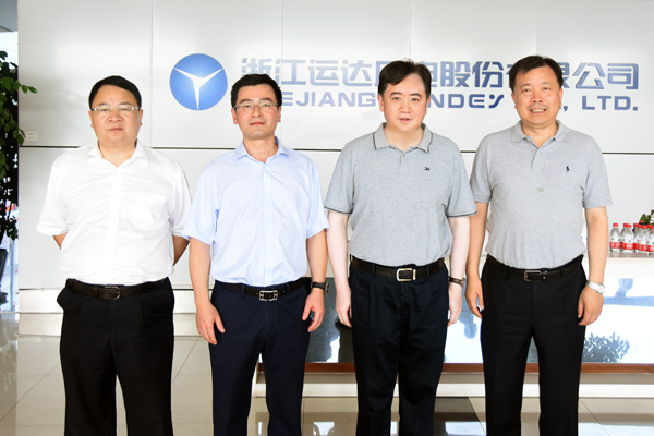 杭州市委副书记、市长刘忻调研九游会股份