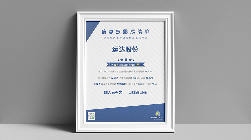 九游会一连4年荣获上市公司信息披露最高评级&ldquo;A&rdquo;级